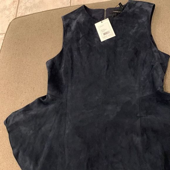 Theory Kalsing S lamb leather sleeveless top - Picture 13 of 15